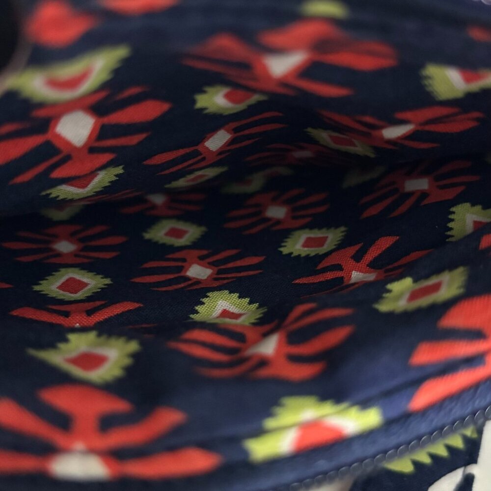 Vera Bradley Sun Valley Little Flap Hipster Crossbody Bag Retired Print - Picture 5 of 12